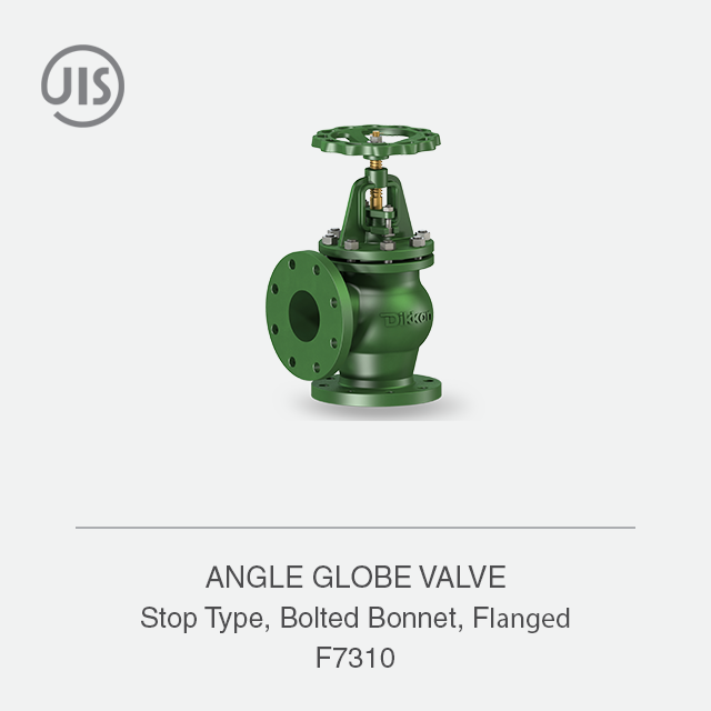 ANGLE GLOBE VALVE
