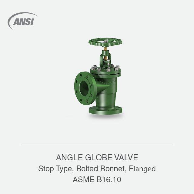 ANGLE GLOBE VALVE