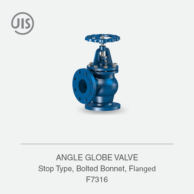 ANGLE GLOBE VALVE