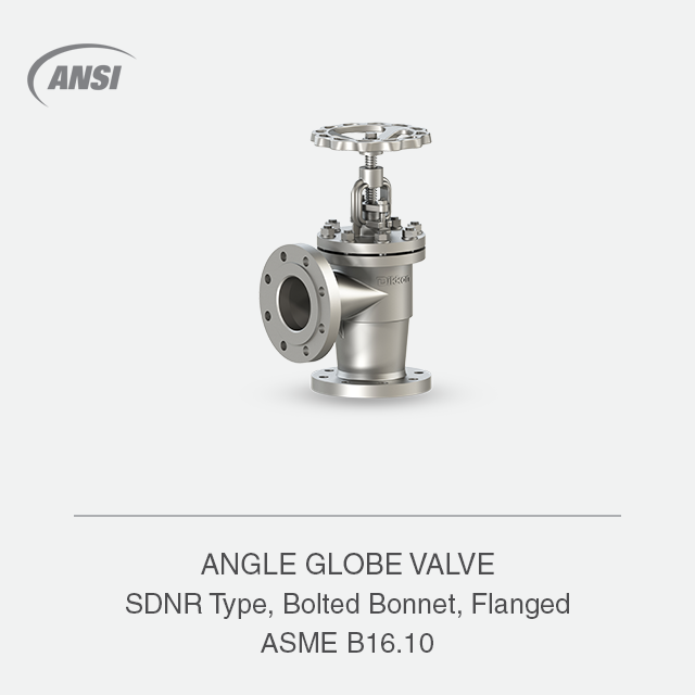 ANGLE GLOBE VALVE