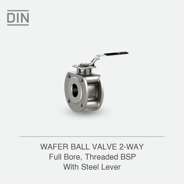 WAFER BALL VALVE 2-WAY