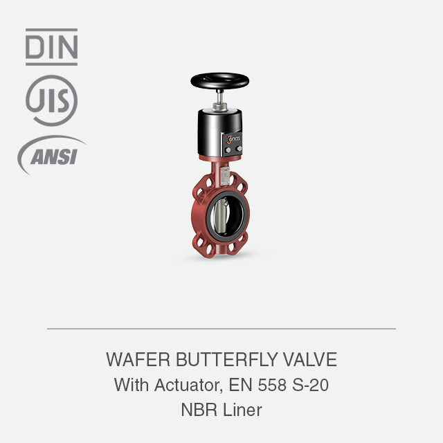 WAFER BUTTERFLY VALVE