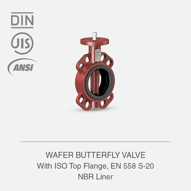 WAFER BUTTERFLY VALVE