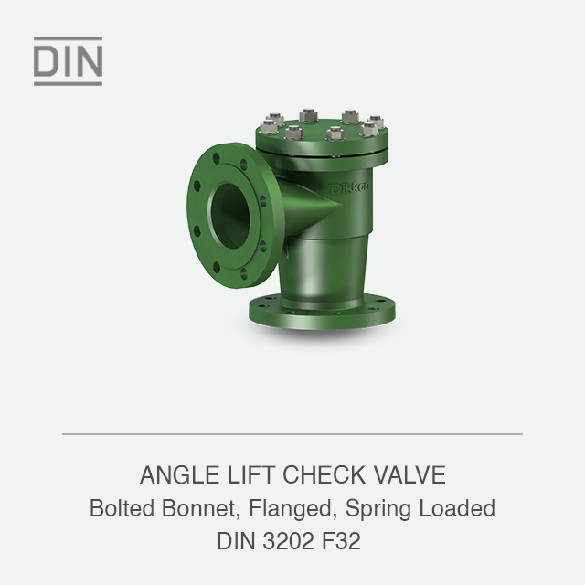 ANGLE LIFT CHECK VALVE