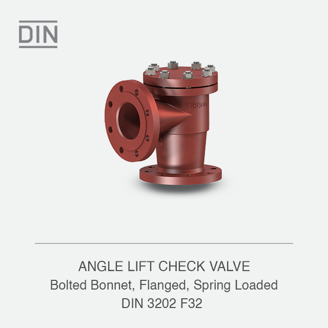 ANGLE LIFT CHECK VALVE