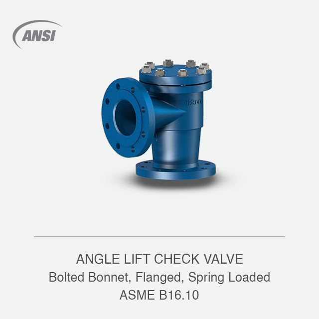 ANGLE LIFT CHECK VALVE