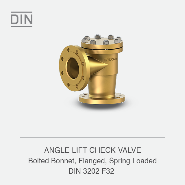 ANGLE LIFT CHECK VALVE