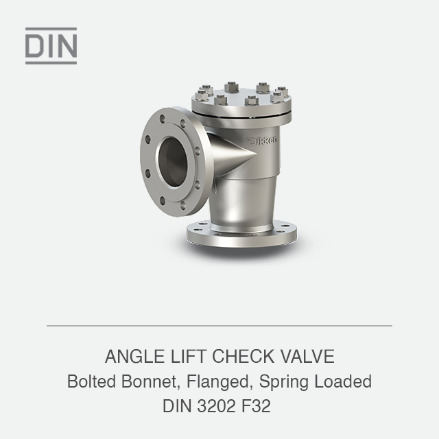 ANGLE LIFT CHECK VALVE