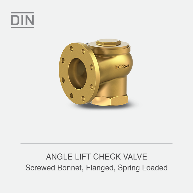ANGLE LIFT CHECK VALVE