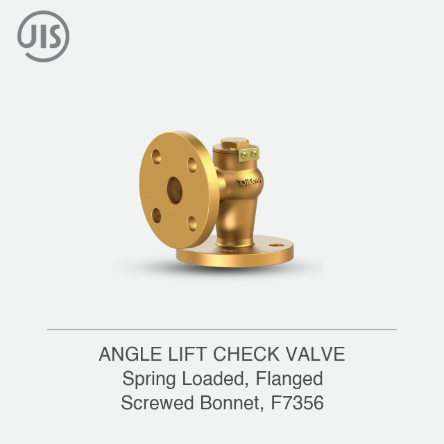 ANGLE LIFT CHECK VALVE