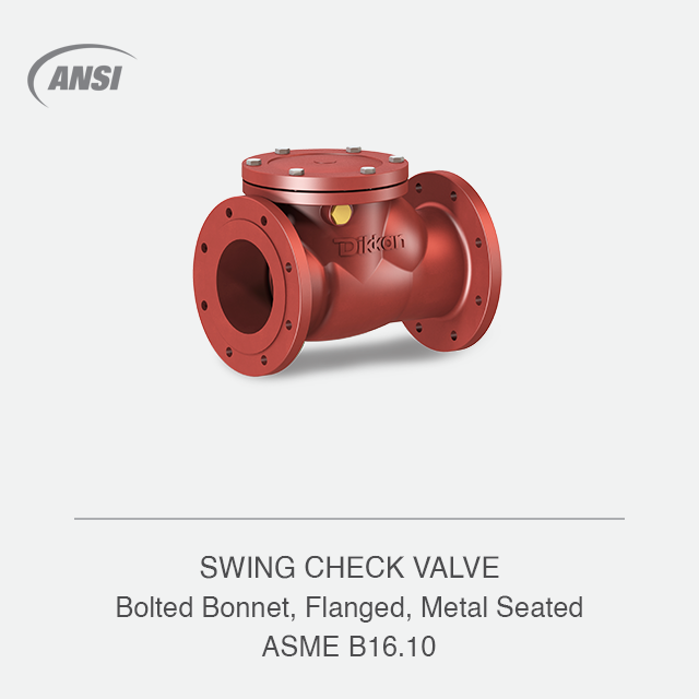 SWING CHECK VALVE