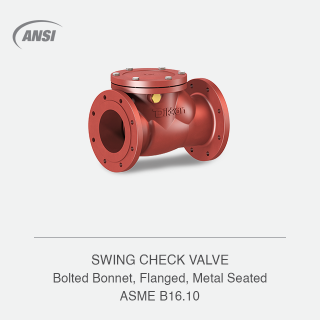 SWING CHECK VALVE