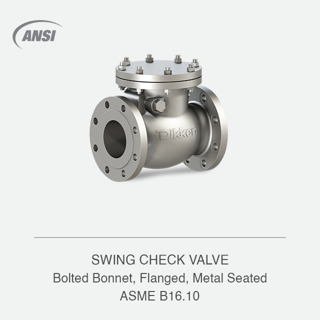 SWING CHECK VALVE