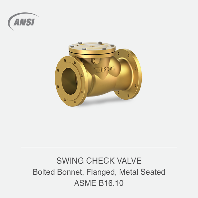 SWING CHECK VALVE