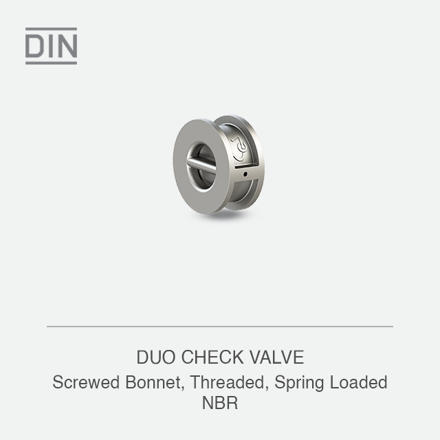 DUO CHECK VALVE