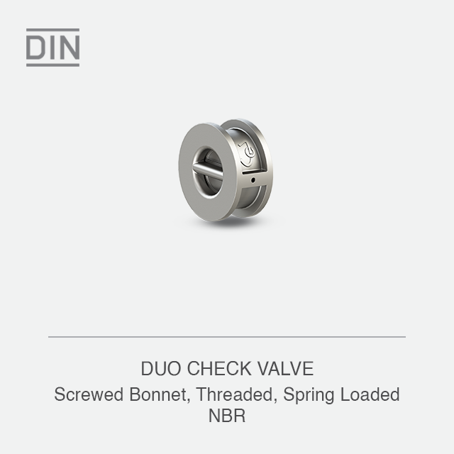 DUO CHECK VALVE