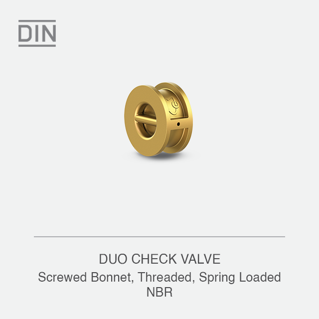 DUO CHECK VALVE
