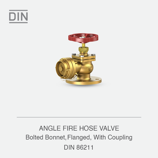 ANGLE FIRE HOSE VALVE