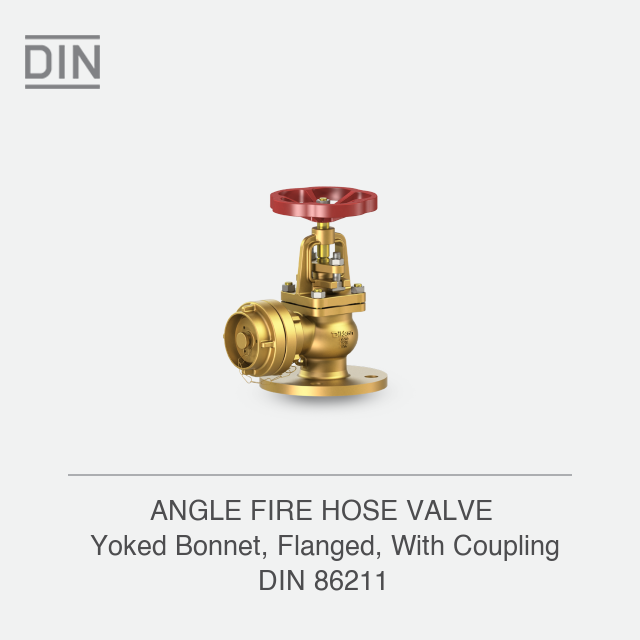 ANGLE FIRE HOSE VALVE