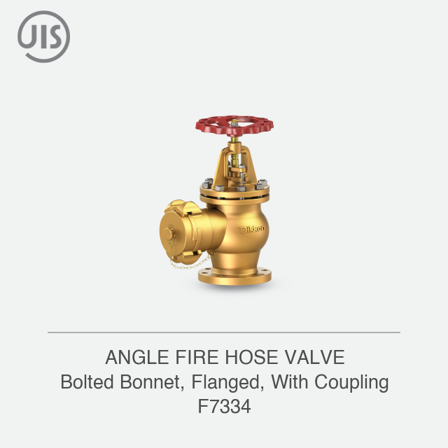 ANGLE FIRE HOSE VALVE