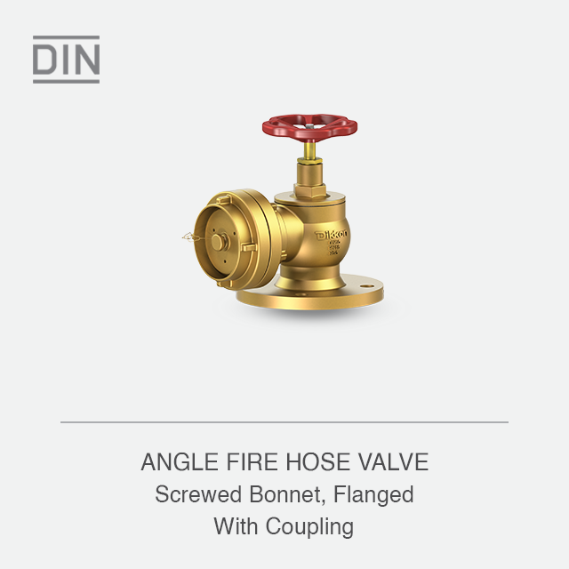 ANGLE FIRE HOSE VALVE