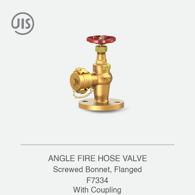 ANGLE FIRE HOSE VALVE