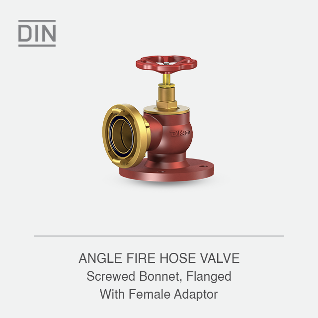ANGLE FIRE HOSE VALVE