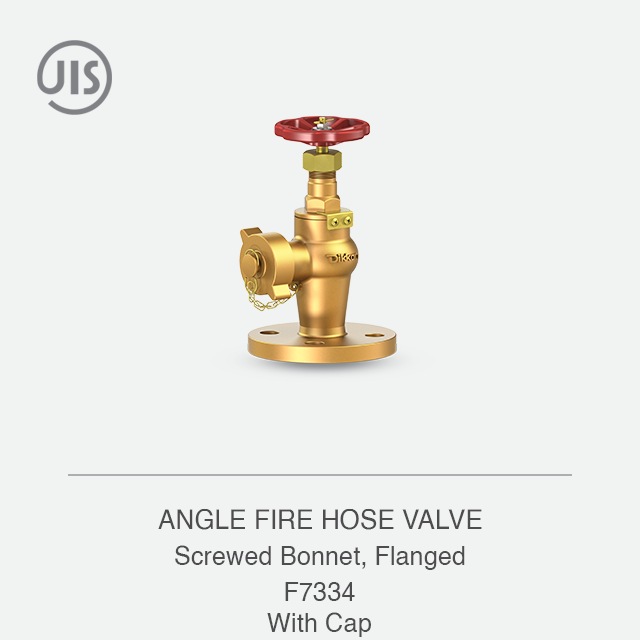 ANGLE FIRE HOSE VALVE