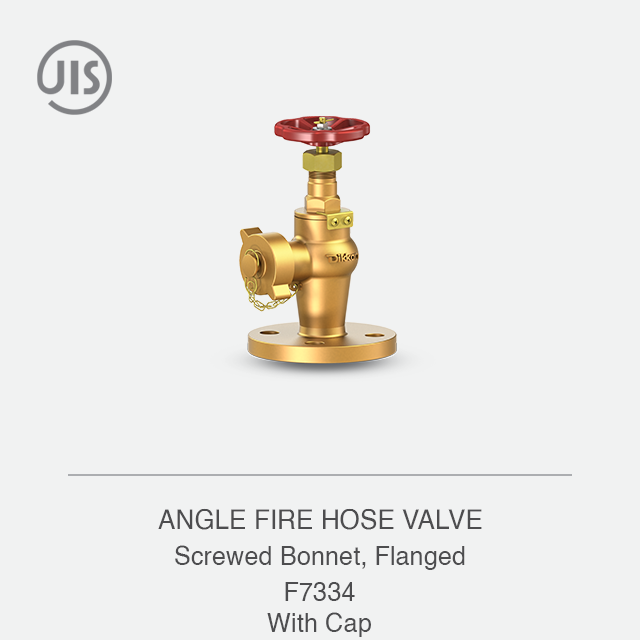 ANGLE FIRE HOSE VALVE