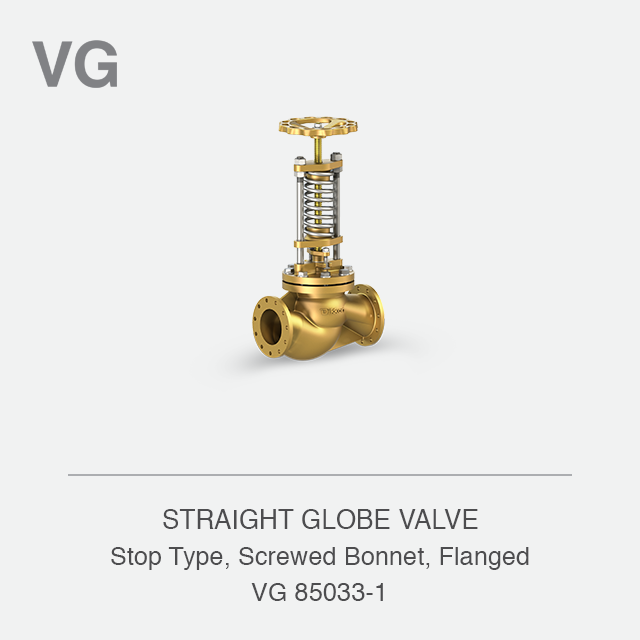 STRAIGHT GLOBE VALVE
