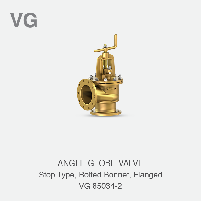ANGLE GLOBE VALVE