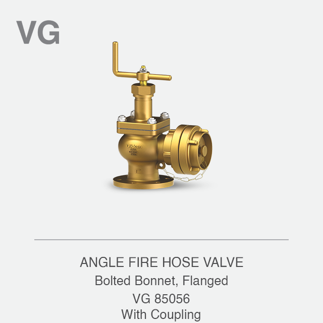 ANGLE FIRE HOSE VALVE