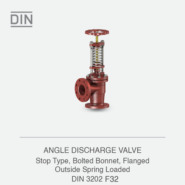ANGLE DISCHARGE VALVE