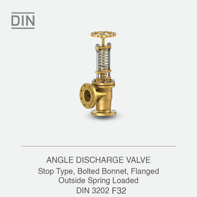 ANGLE DISCHARGE VALVE