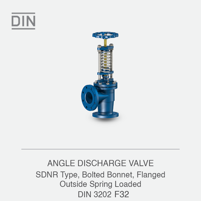 ANGLE DISCHARGE VALVE
