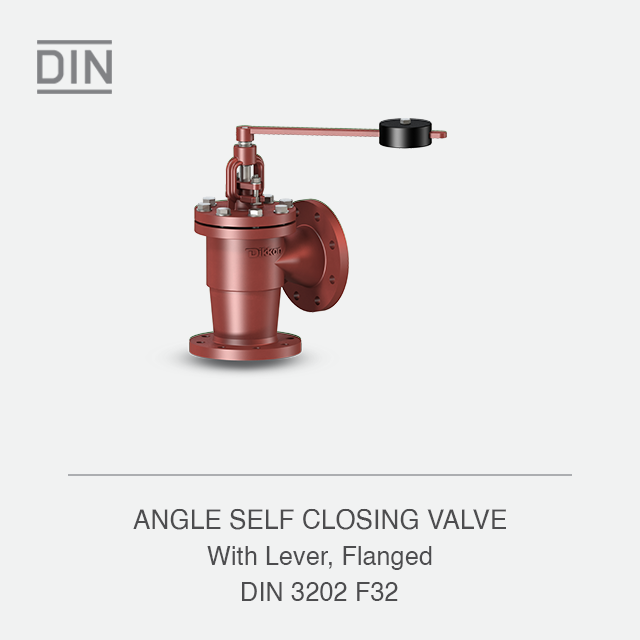 ANGLE SELF CLOSING VALVE