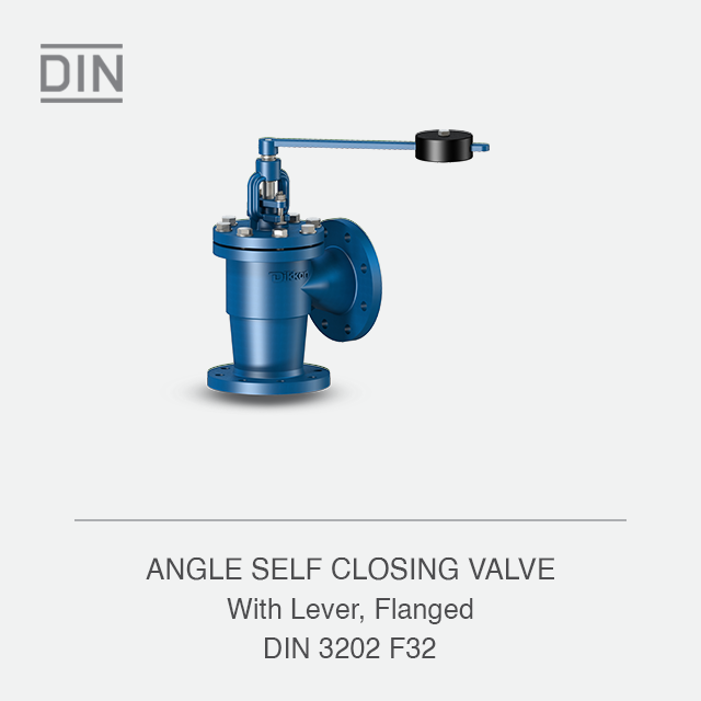 ANGLE SELF CLOSING VALVE