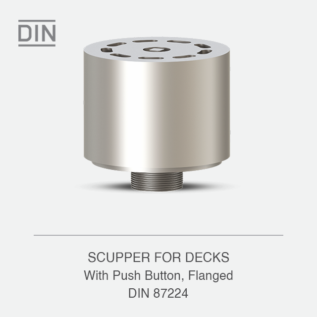 SCUPPER FOR DECKS