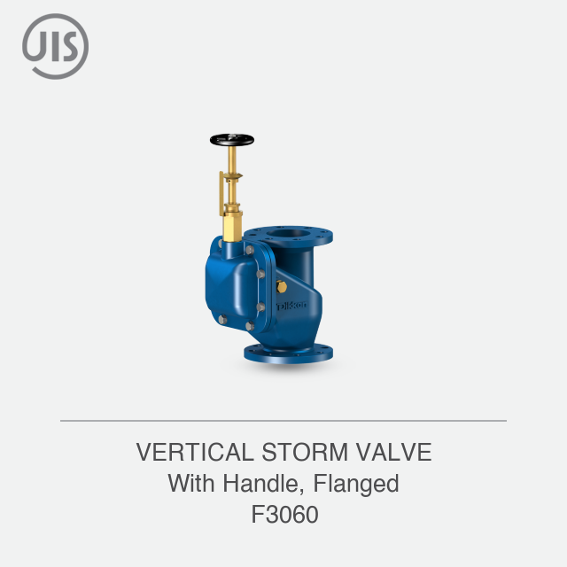 VERTICAL STORM VALVE