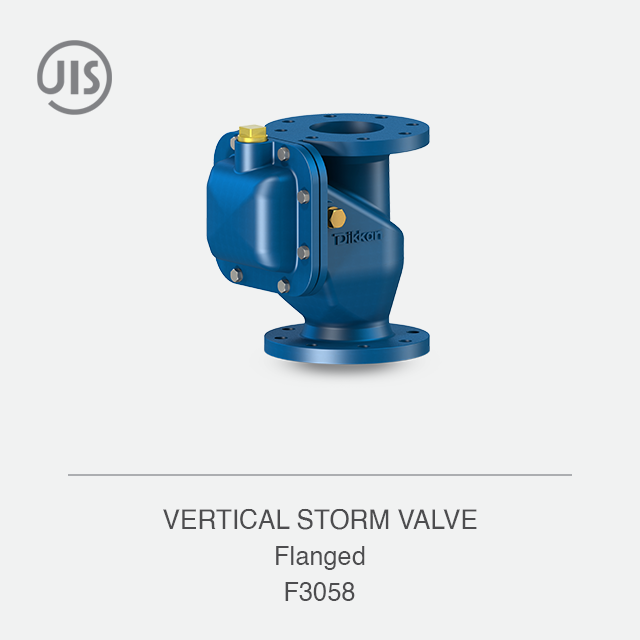 VERTICAL STORM VALVE