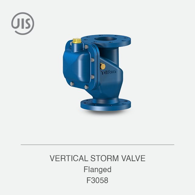 VERTICAL STORM VALVE