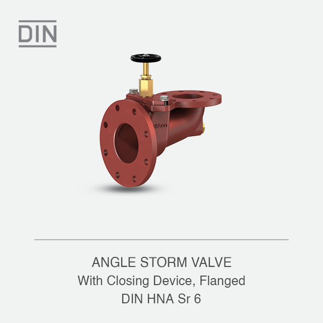 ANGLE STORM VALVE