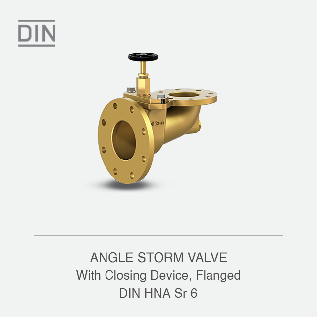 ANGLE STORM VALVE