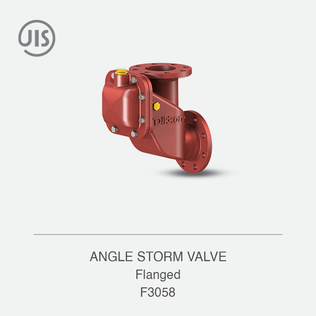 ANGLE STORM VALVE