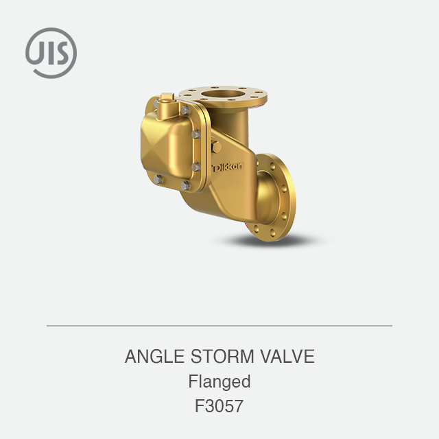 ANGLE STORM VALVE