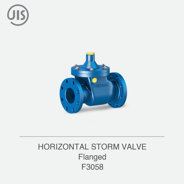 HORIZONTAL STORM VALVE