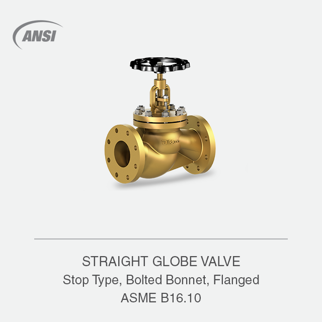 STRAIGHT GLOBE VALVE